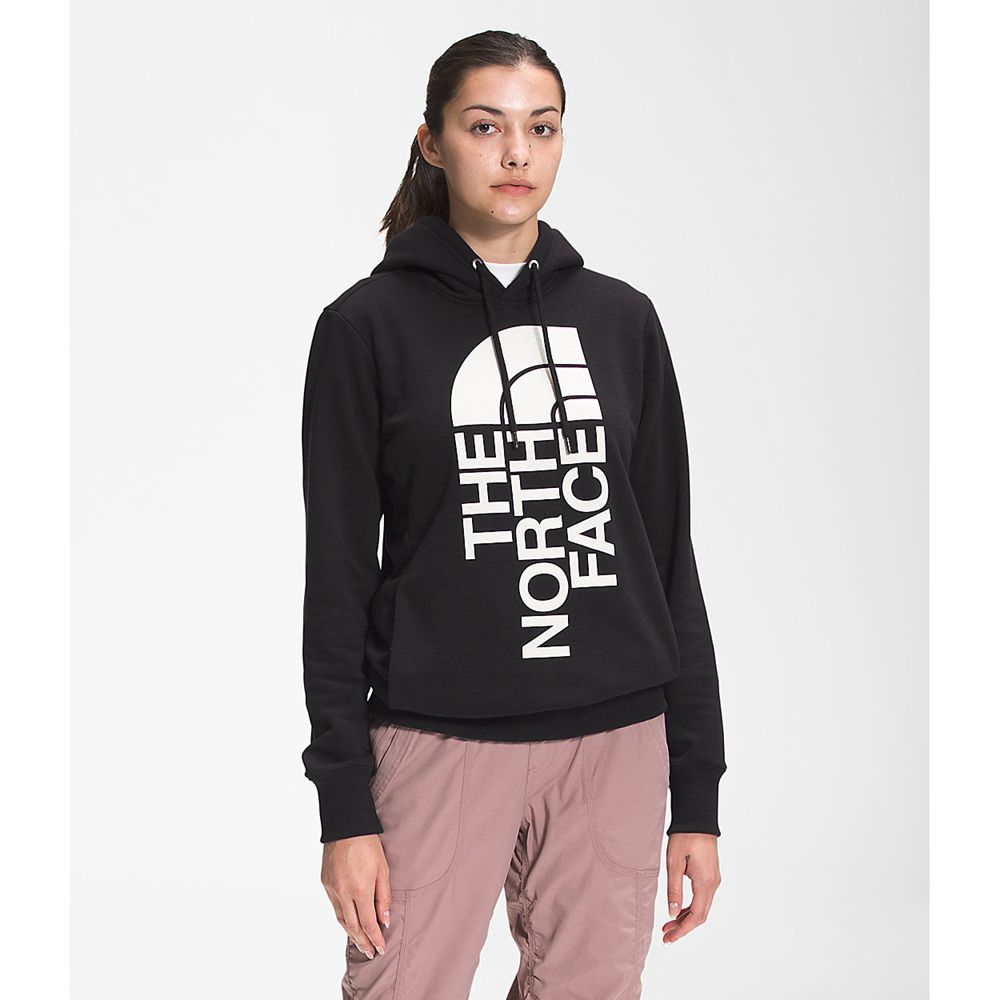 The North Face Hoodie Womens Australia - The North Face Trivert Pullover Black Hiking (NHP-238054)